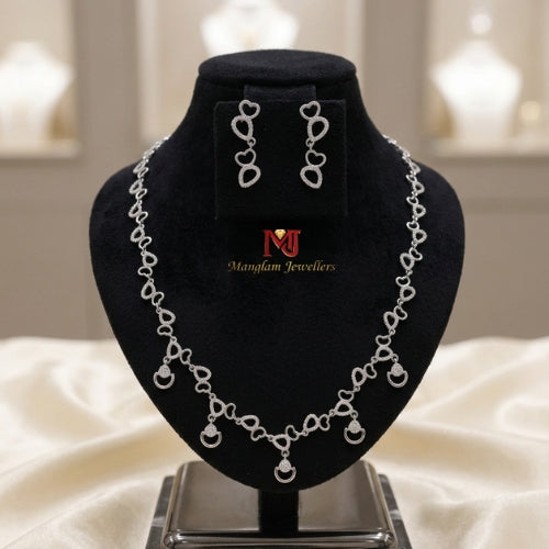 Unique Silver Necklace